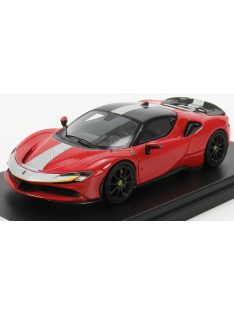   LookSmart - FERRARI SF90 STRADALE HYBRID 1000hp 2019 ROSSO CORSA - RED BLACK SILVER