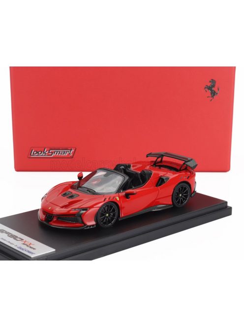 LookSmart - FERRARI SF90 XX STRADALE SPIDER 2024 ROSSO CORSA - RED BLACK