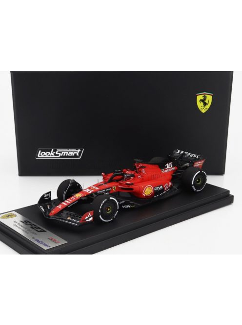 LookSmart - FERRARI F1  SF-23 TEAM SCUDERIA FERRARI N 16 4th SINGAPORE GP 2023 CHARLES LECLERC RED BLACK