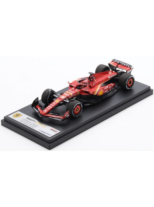 LookSmart - FERRARI F1  SF-24 TEAM SCUDERIA FERRARI N 16 2nd AUSTRALIAN GP 2024 CHARLES LECLERC RED BLACK