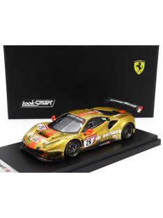   LookSmart - FERRARI 488 GT3 EVO 3.9L TURBO V8 TEAM OCTANE126 SERLIANA N 26 POLE POSITION 24h NURBURGRING 2022 BJORN GROSSMANN - JONATHAN HIRSCHI - LUCA LUDWIG - SIMON TRUMMER GOLD MET