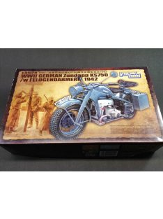   Lion Roar-GreatwallHobby - WWII German Zundapp KS 750 /w Feldgen.42