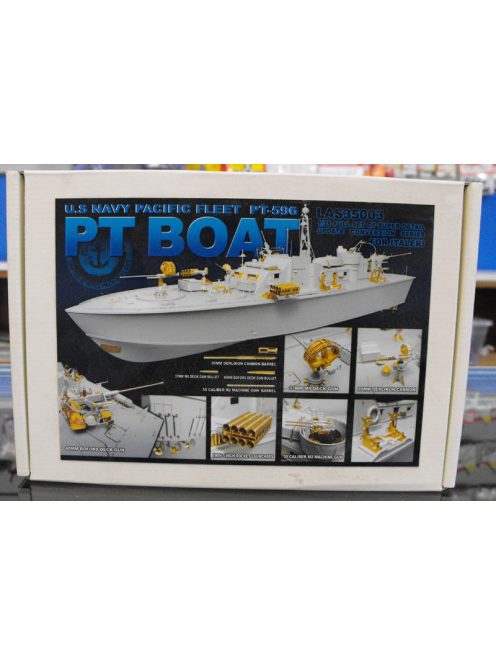 Lion Roar-Greatwallhobby - U.S.Navy PT-Boat PT-596  HOT Resumed