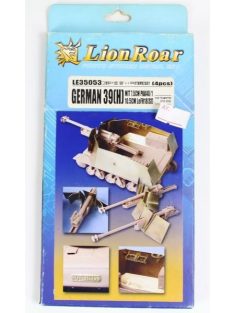   Lion Roar-Greatwallhobby - Armour/parts for 39(H)105mm LeFH18/ Panzerjaeger 39(H) for Trumpeter