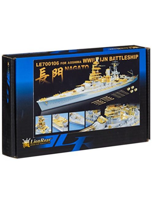 Lion Roar-Greatwallhobby - WWII IJN Battleship Nagato for Aoshima