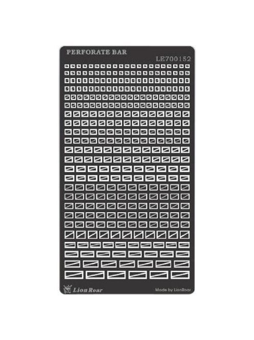 Lion Roar-Greatwallhobby - Perforate Board for Stiffener (No Hole)