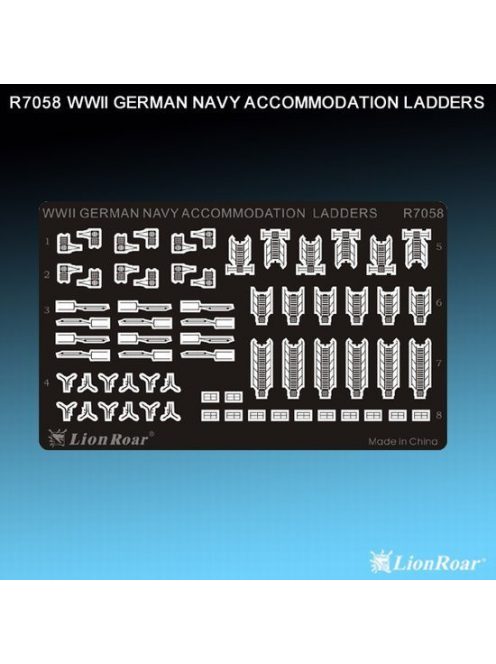 Lion Roar-GreatwallHobby - WWII German Navy Accommodation Ladders