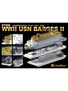 Lion Roar-Greatwallhobby - WWII USN BargesII YC283 YOS1 YR49