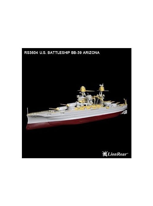 Lion Roar-Greatwallhobby - WWII US Navy Battleship BB-39 Ariz.(TRU)