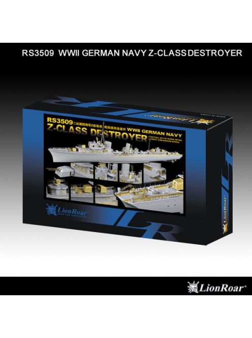 Lion Roar-Greatwallhobby - WWII German Navy Z-Class Destr.(DML/TRU)