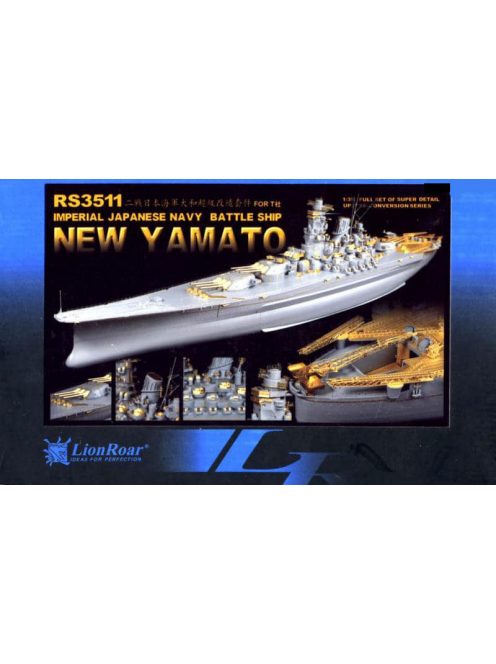 Lion Roar-Greatwallhobby - WWII IJN Battleship Yamato for Tamiya