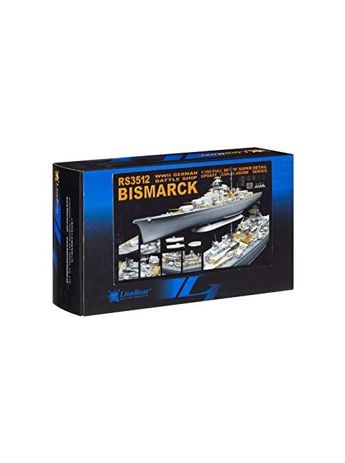 Lion Roar-Greatwallhobby - German Navy Battleship Bismarck for Revell