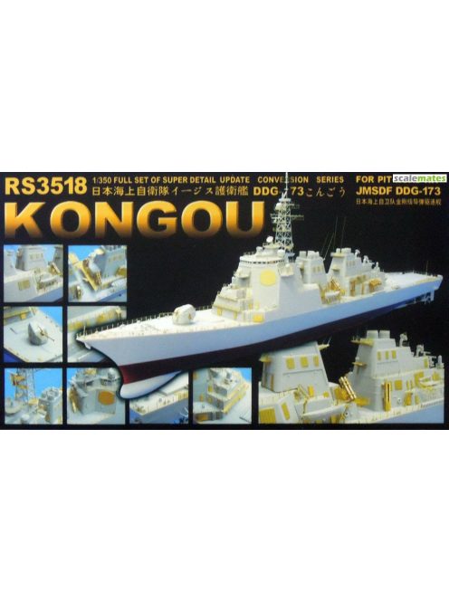 Lion Roar-Greatwallhobby - JMSDF DDG- 173 Kongou for Pitroad/Trumpe