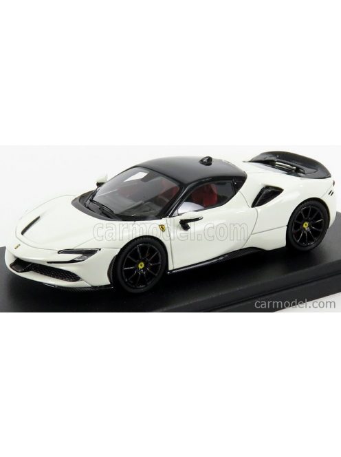 Looksmart - Ferrari Sf90 Stradale Hybrid 1000Hp 2019 Bianco Avus - White Black