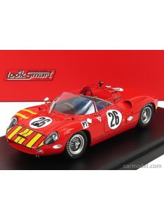   Looksmart - Ferrari 330P Spider N 26 12H Sebring 1965 B.Grossman - S.Hudson Red Yellow