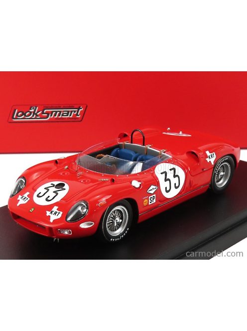 Looksmart - Ferrari 275P Spider N 33 12H Sebring 1965 U.Maglioli - G.Baghetti Red