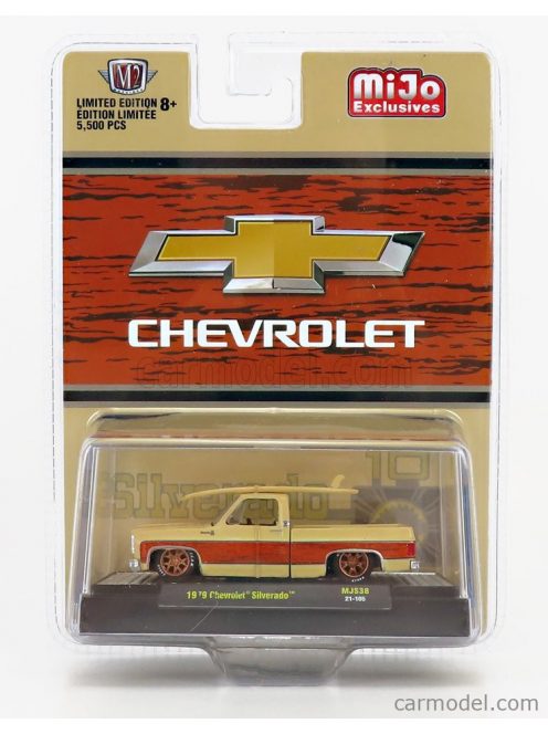 M2-Machines - Chevrolet Silverado Pick-Up 1979 Beige Wood