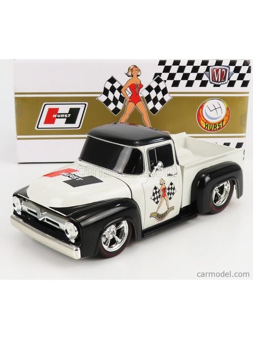 M2-Machines - Ford Usa F-100 Pick-Up 1956 Hurst Custom 1956 White Black