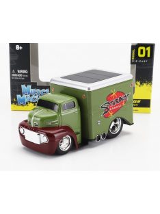   Maisto - FORD USA COE VAN TRUCK STARDUST GARAGE 2-ASSI CUSTOM 1950 GREEN