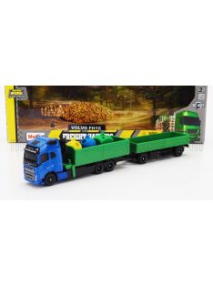 Maisto - VOLVO FH16 XL 750 TRUCK WITH GRUE 2021 BLUE GREEN