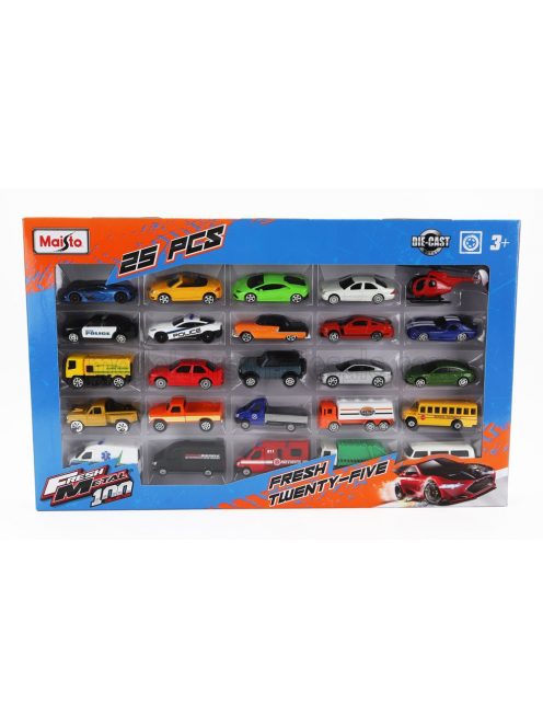 Maisto - PORSCHE SET ASSORTMENT 25 CARS PIECES VARIOUS