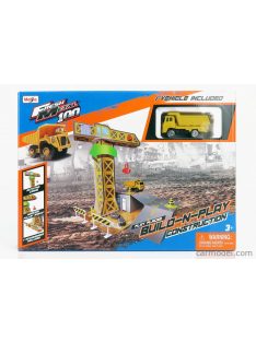   Maisto - Accessories Diorama - Set Build Construction With Truck Yellow Grey