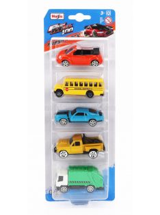 Maisto - VOLKSWAGEN SET ASSORTMENT 5 CARS PIECES VARIOUS