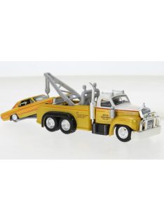 Maisto - Maisto, Mack B-61 Tow Truck, gelb/rot, 1953, 1:64