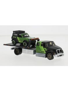   Maisto - Maisto, International Durastar Flatbed, schwarz/grün, 2021, 1:64