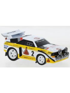 Maisto - Maisto, Audi Sport quattro S1 E2, weiss/gelb, 1:64