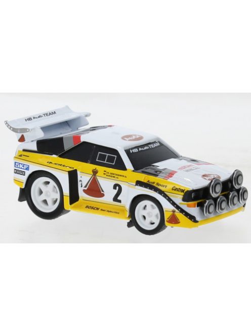 Maisto - Maisto, Audi Sport quattro S1 E2, weiss/gelb, 1:64