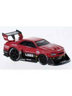   Maisto - Maisto, Nissan Skyline GT-R (R34) Liberty Walk, rot/schwarz, 1999, 1:64