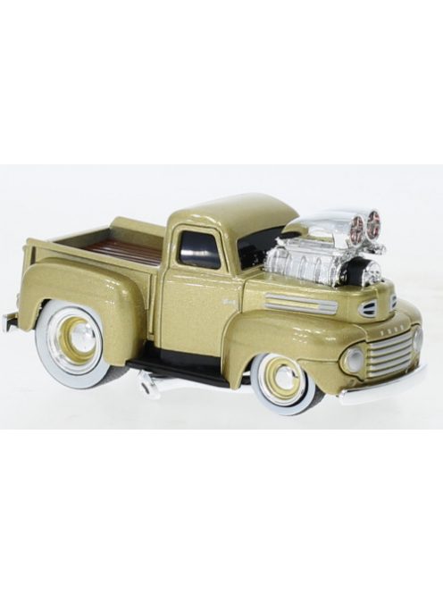 Maisto - Maisto, Ford F-100 Pick Up, bronze, 1949, 1:64