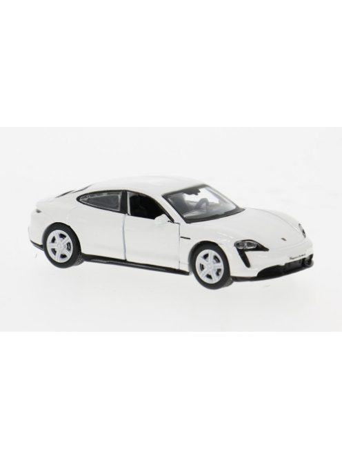 Maisto - Porsche Taycan Turbo S, weiss, 1:64