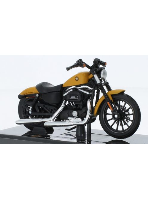 Maisto - Maisto, Harley Davidson Sportster Iron 883, dunkelgelb/schwarz, 2014, 1:18