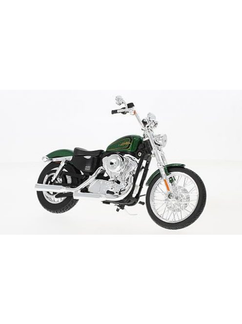 Maisto - Maisto, Harley Davidson XL 1200V Seventy-Two, grün, 2013, 1:12