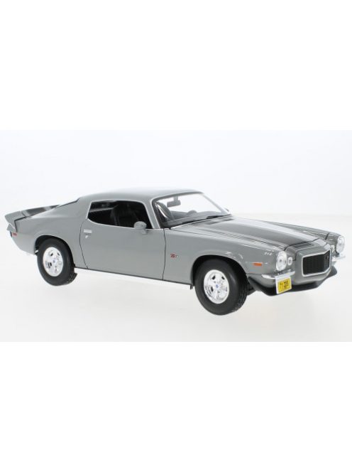 Maisto - Maisto, Chevrolet Camaro Z28, hellgrau/schwarz, 1971, 1:18