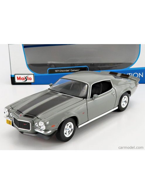 Maisto - Chevrolet Camaro Z/28 Coupe 1971 Grey Met