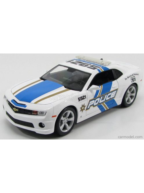 Maisto - Chevrolet Camaro Ss Rs Police Fire Medical 2010 White Blue