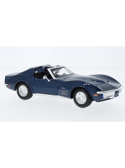 Maisto - Chevrolet Corvette, blau, 1970, 1:24