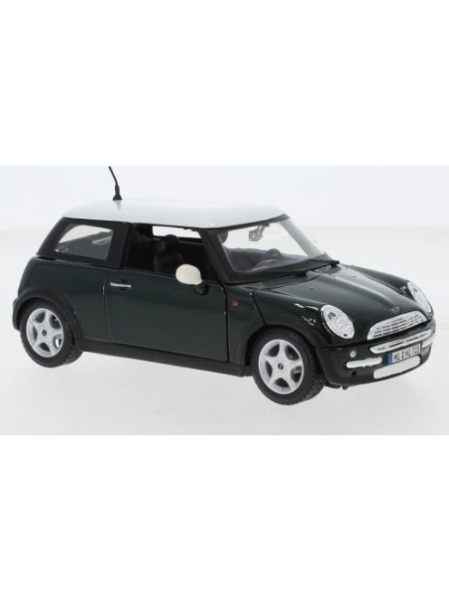 Maisto - Maisto, Mini Cooper, dunkelgrün/weiss, 1:24