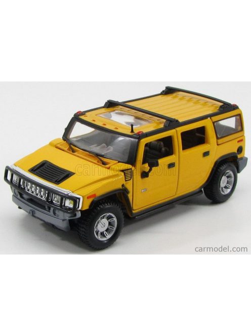 Maisto - Hummer H2 Suv 2003 Yellow