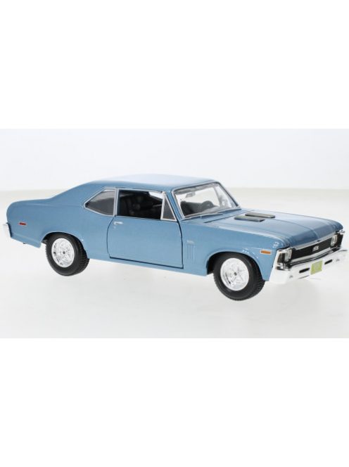 Maisto - Maisto, Chevrolet Nova SS, hellblau, 1970, 1:24