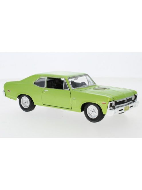 Maisto - Maisto, Chevrolet Nova SS, hellgrün, 1970, 1:24