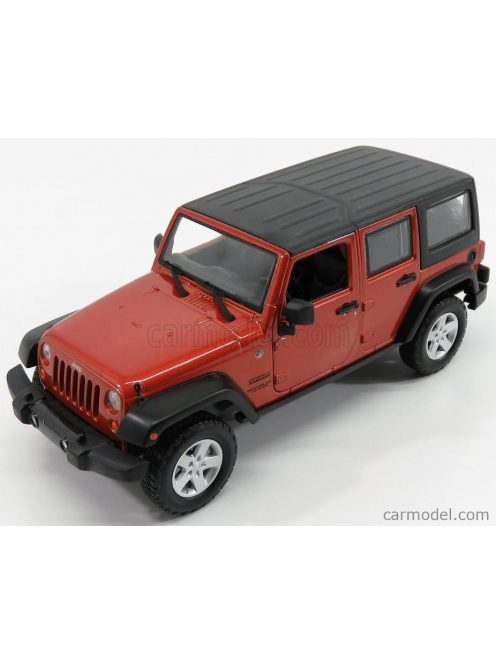 Maisto - Jeep Wrangler Unlimited 2015 Copper Met Black