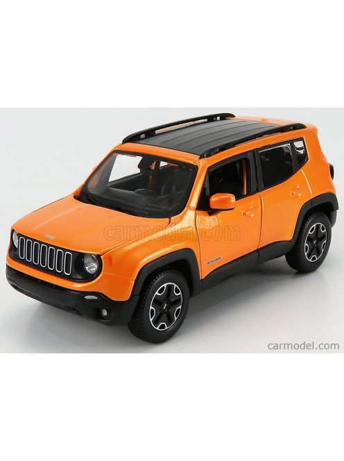 Maisto - Jeep Renegade 2017 Orange Met