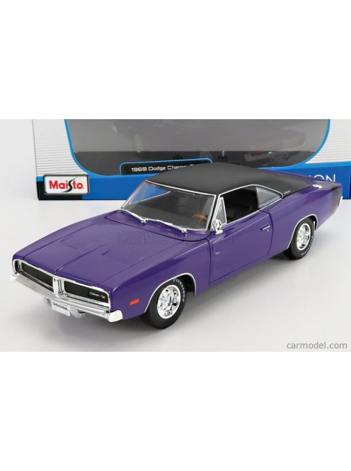 Maisto - Dodge Charger R/T Coupe 1969 Purple Met