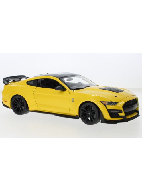 Maisto - Maisto, Ford Mustang Shelby GT500, gelb/schwarz, 2020, 1:18