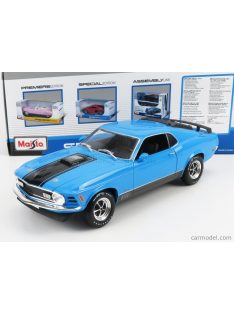 Maisto - Ford Usa Mustang Mach-1 Coupe 1970 Blue Black