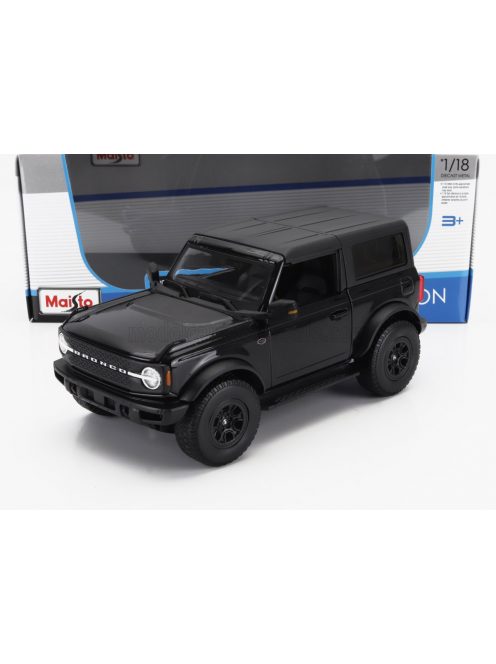 Maisto - FORD USA BRONCO WILDTRACK 2021 MATT BLACK